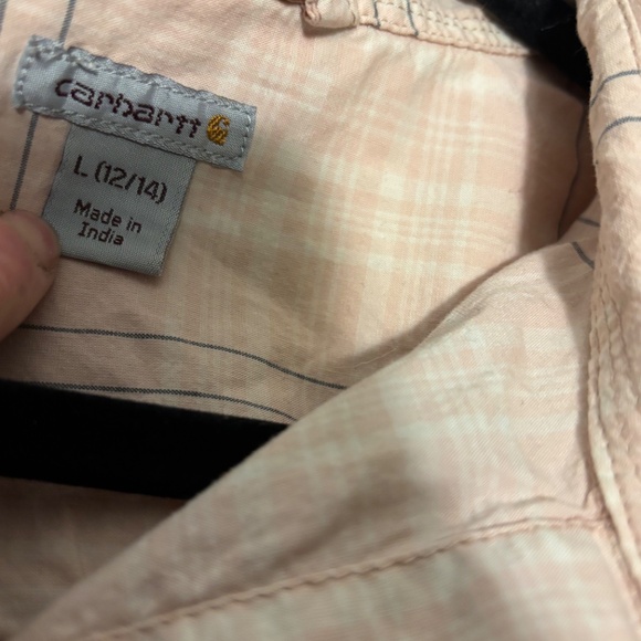 Carhartt Pink Casual Shirt Size Large - Picture 4 of 9